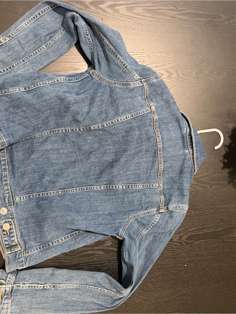 Levi's Women Medium Blue Denim Trucker Jacket - Picture 2 of 2
